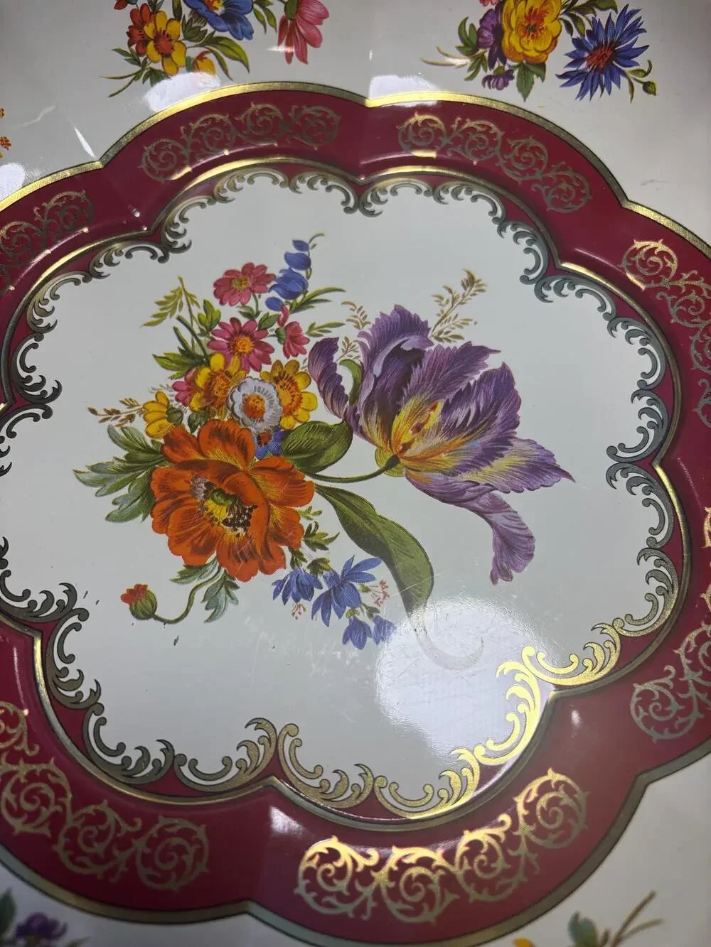 1971 Vintage Daher Decorated Ware Reg. 951942